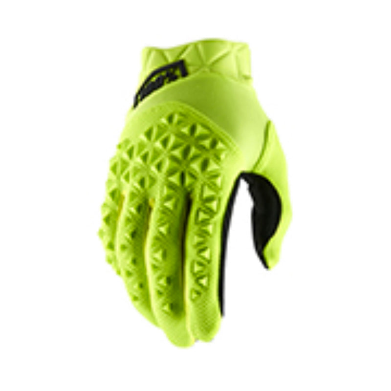 100% Airmatic Youth Gloves Fluro Yellow/Black