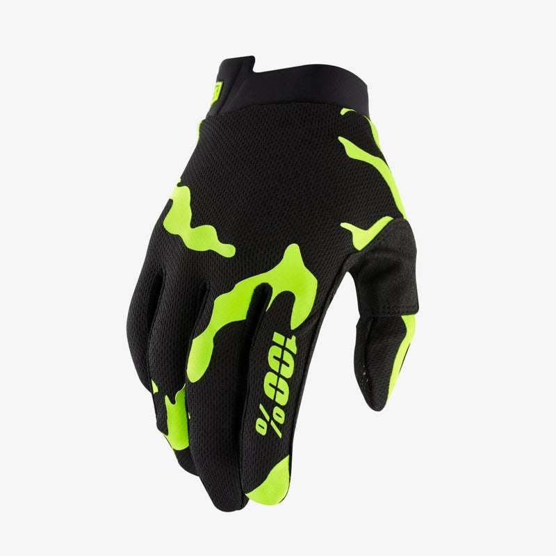 100% ITrack Youth Gloves Salamander