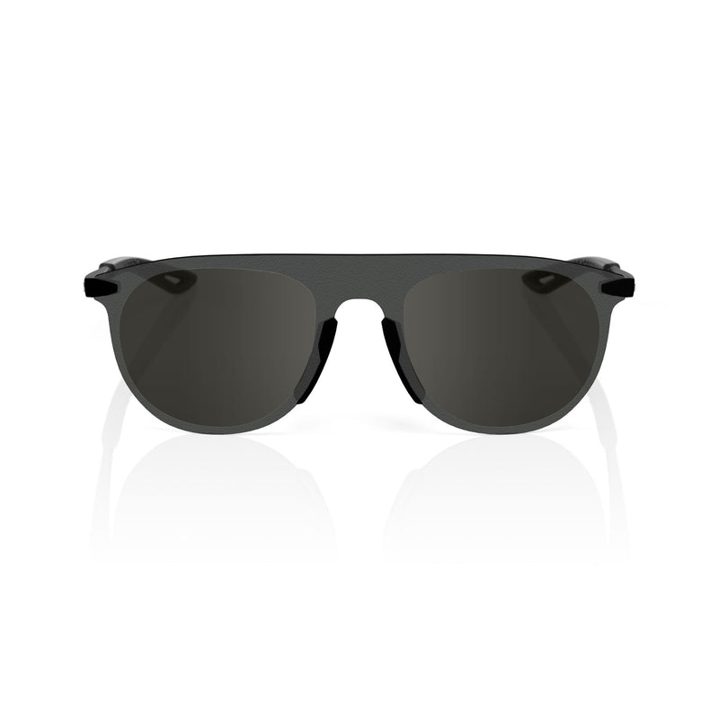 100% LEGERE COIL Soft Tact Sunglasses Black with Smoke Lens