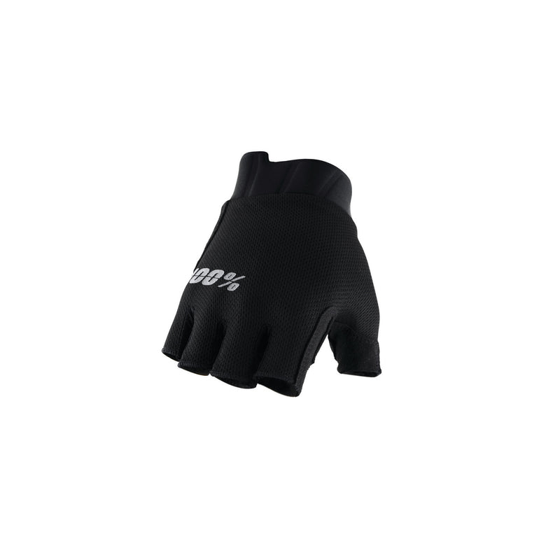 100% RIDECAMP GEL Short Finger Gloves Black