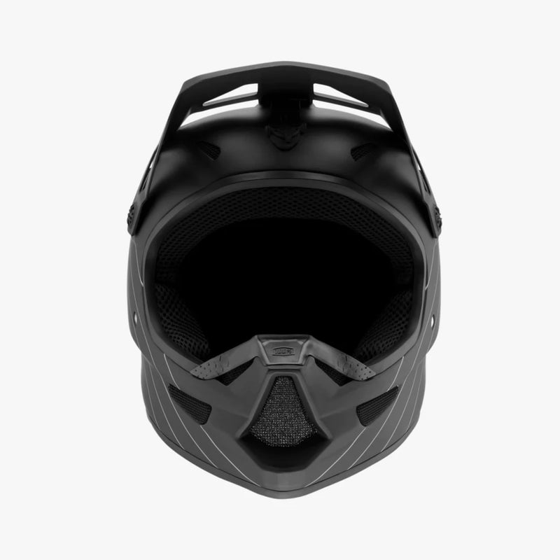 100% Status Youth Full Face Helmet Black