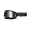 100% Strata 2 Goggles Black with Mirror Silver Lens