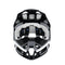 100% Trajecta Full Face Helmet with Fidlok Black/ White