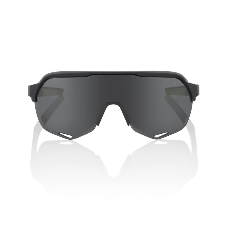 100% S2 Sunglasses Soft Tact Cool Grey with Smoke Lens