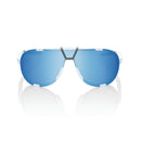 100% Westcraft Sunglasses Soft Tact White with HiPER Blue Lens