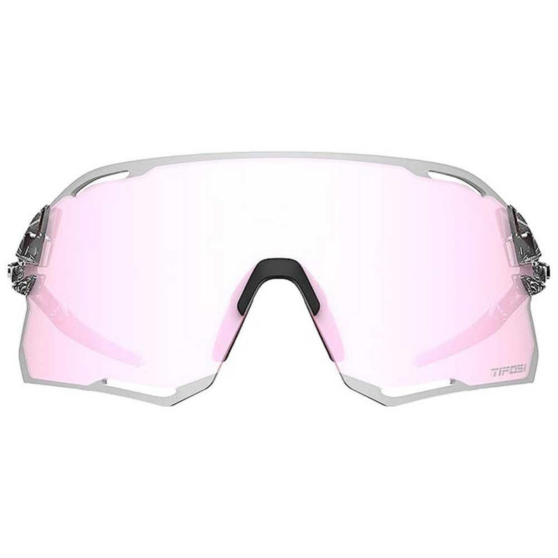 Tifosi Rail Race Cycling Glasses Crystal Clear/Clarion Rose/Clear Lens