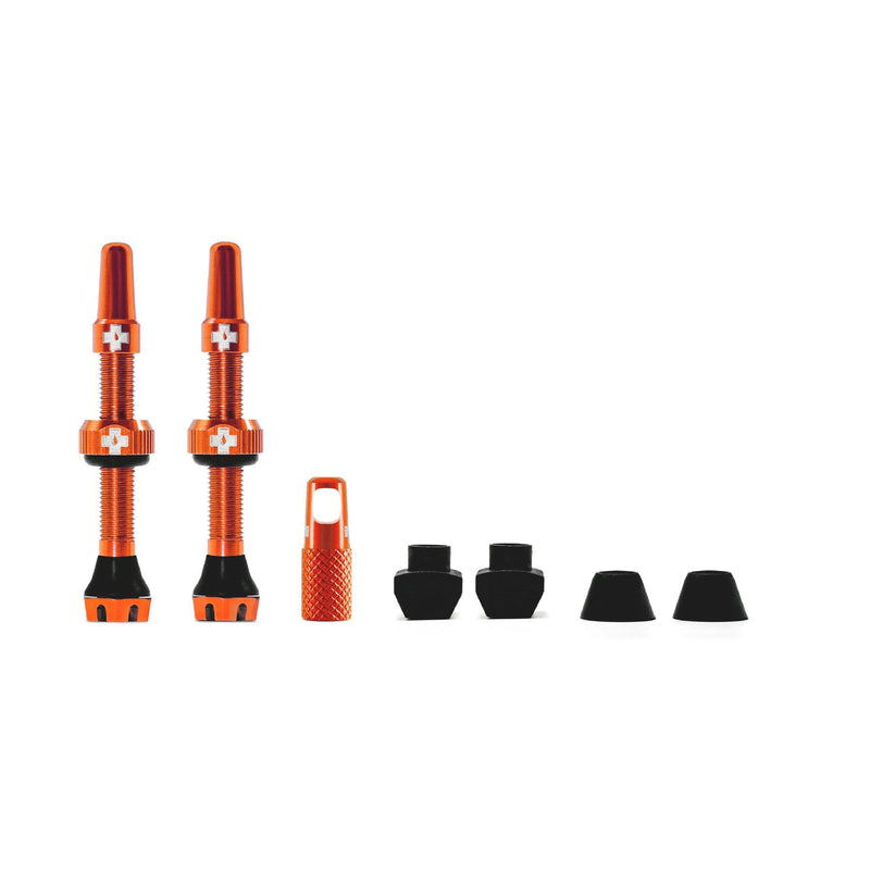 Muc-Off Tubeless Valve Kit V2 44mm Orange