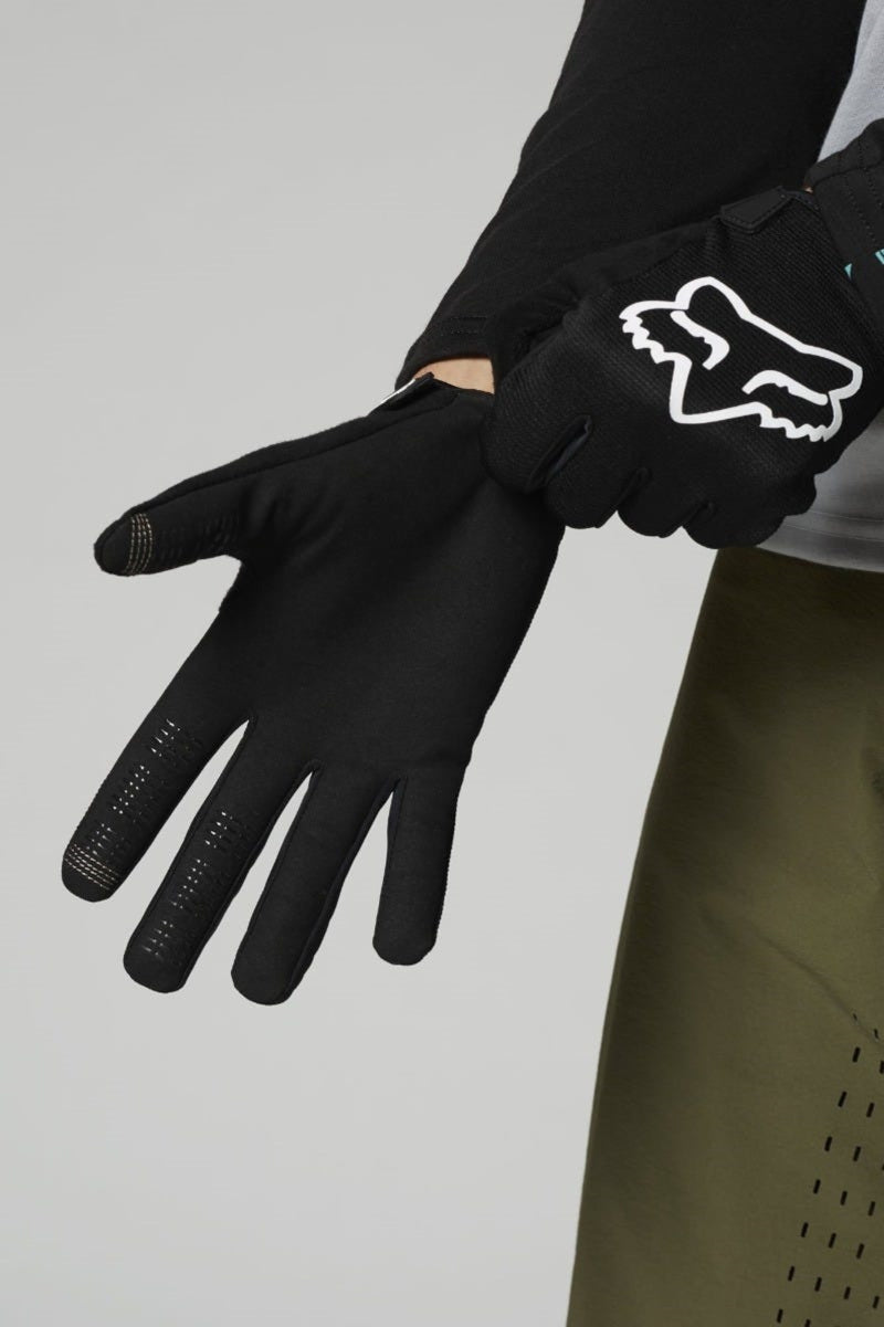 Fox Ranger Full Finger MTB Gloves Black