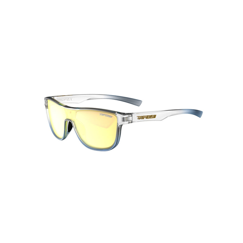 Tifosi Sizzle Sunglasses Frost Blue/Smoke Yellow Lens