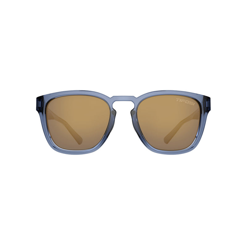 Tifosi Smirk Sunglasses Crystal Denim/Gold Mirror Lens