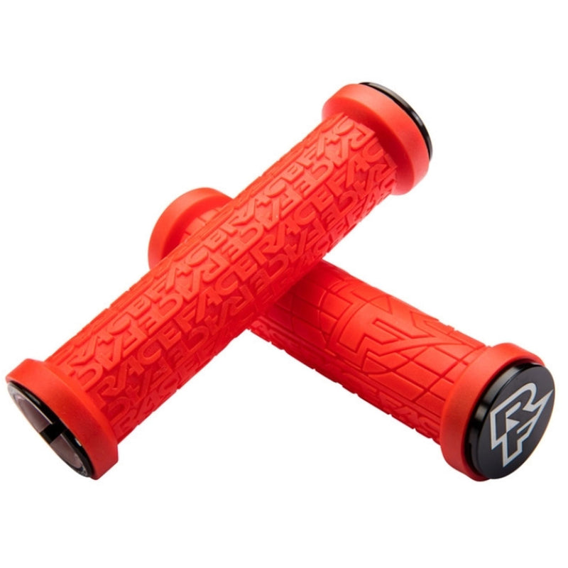 Race Face Grippler Lock On Grips 33mm Red