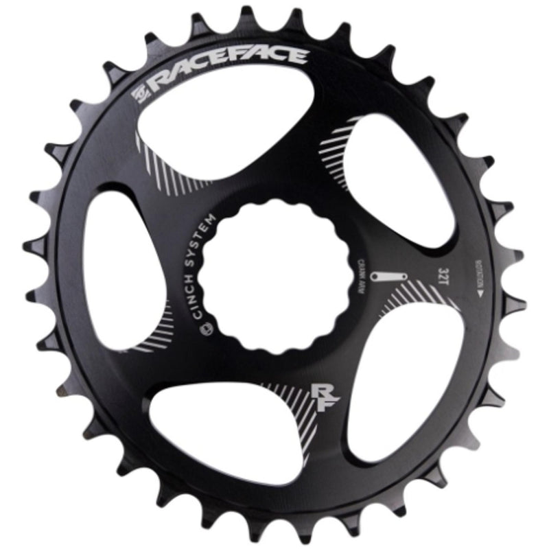 Race Face Cinch Chainring Oval DM 30T Black