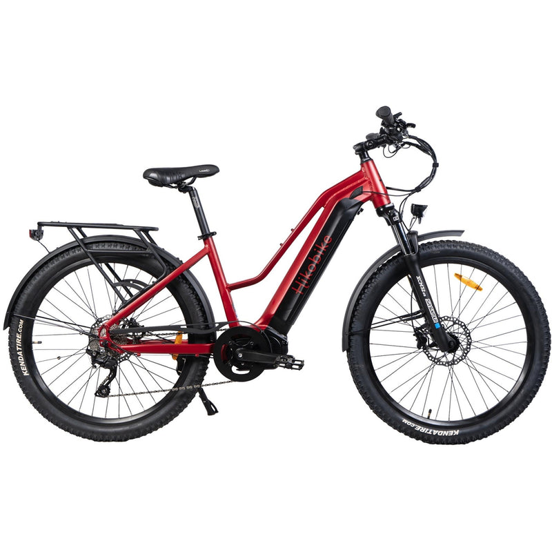 Hiko Rangler Electric Hybrid Bike 840Wh Battery Red