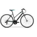 Merida Speeder 10-V W Womens Flat Bar Road Bike Glossy Grey/Black/Teal