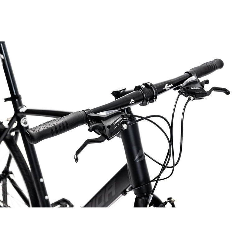 Merida Speeder 10-V Flat Bar Road Bike Matt Black/Silver