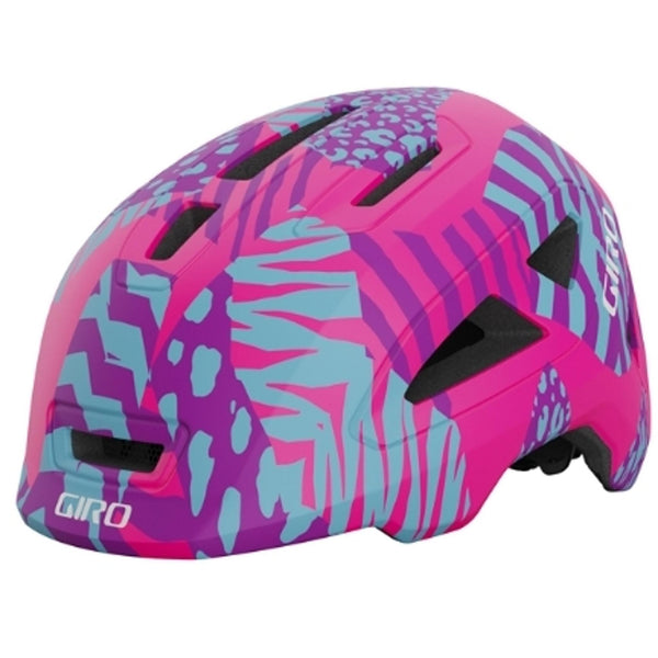 Giro Scamp II Kids Helmet Matte Pink Animals XS