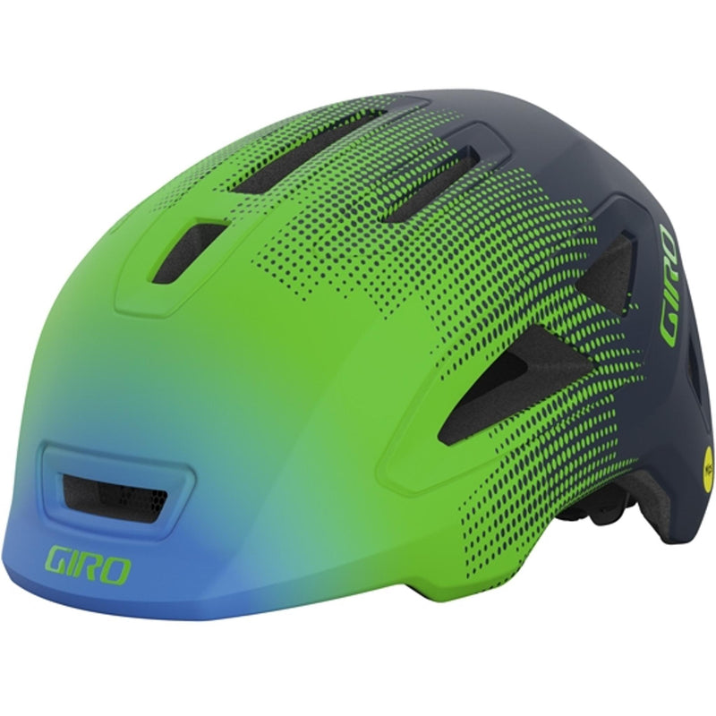 Helmet Giro Scamp II Kids Helmet Matte Blue/Green Towers