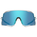 Tifosi Rail Race Cycling Glasses Matte White/Clarion Blue/Clear Lens