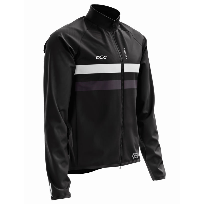 Cinettica Sprint Long Sleeve Windproof Jacket Black