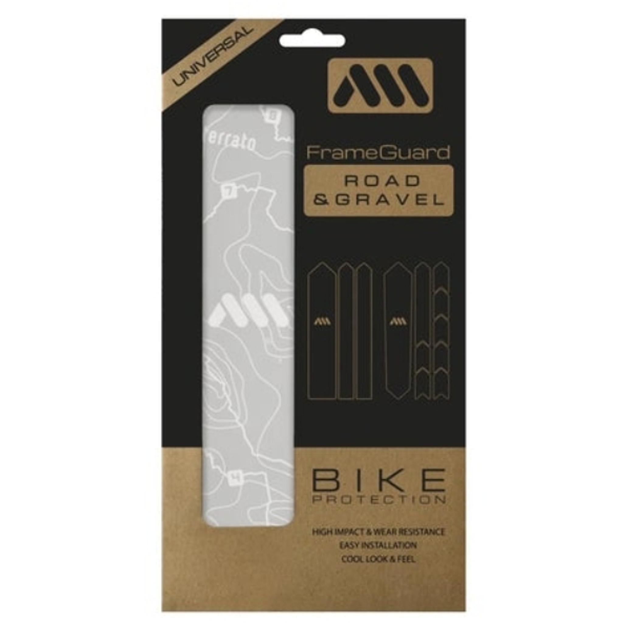 AMS Gravel/Road Frame Guard - Sterrato White