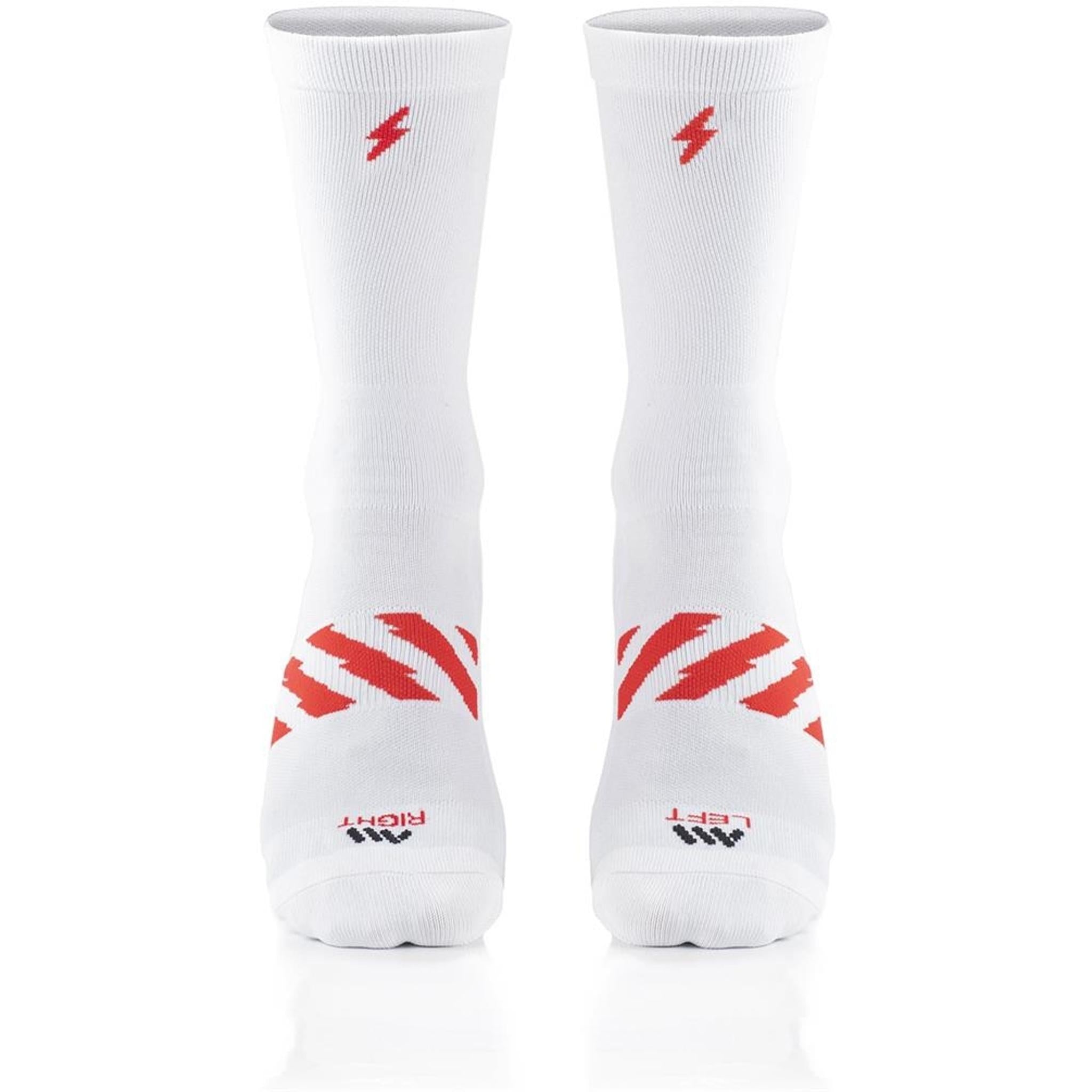 AMS Ride Day Road Long Socks White UNI 40-45cm