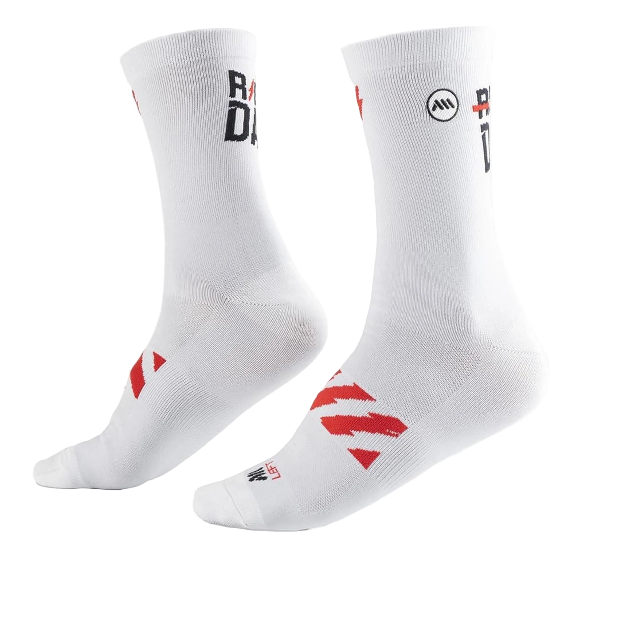 AMS Ride Day Road Long Socks White UNI 40-45cm