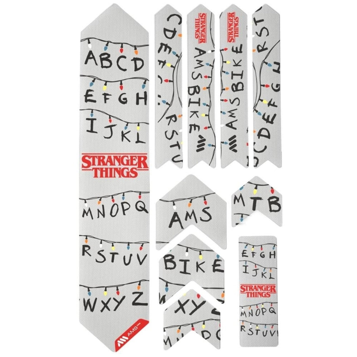 Ams Frame Guard Extra Stranger Things Lights Black – 99bikes.co.nz