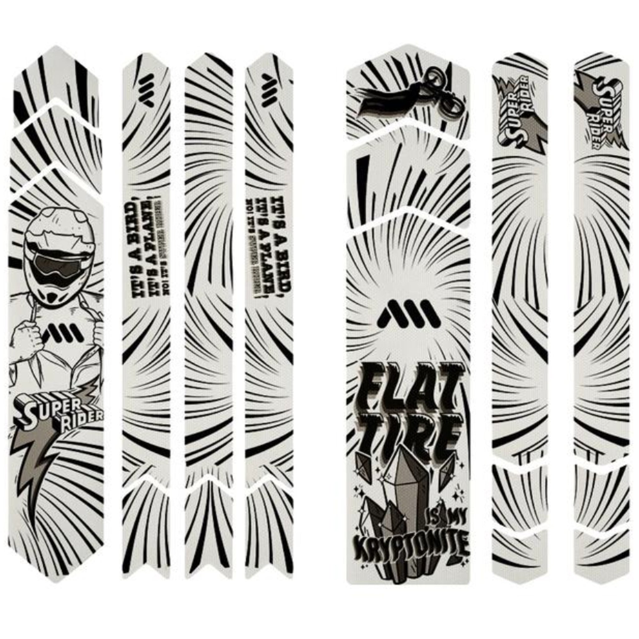 Ams Frame Guard Full Super Rider Black (E-Bike Compatible)