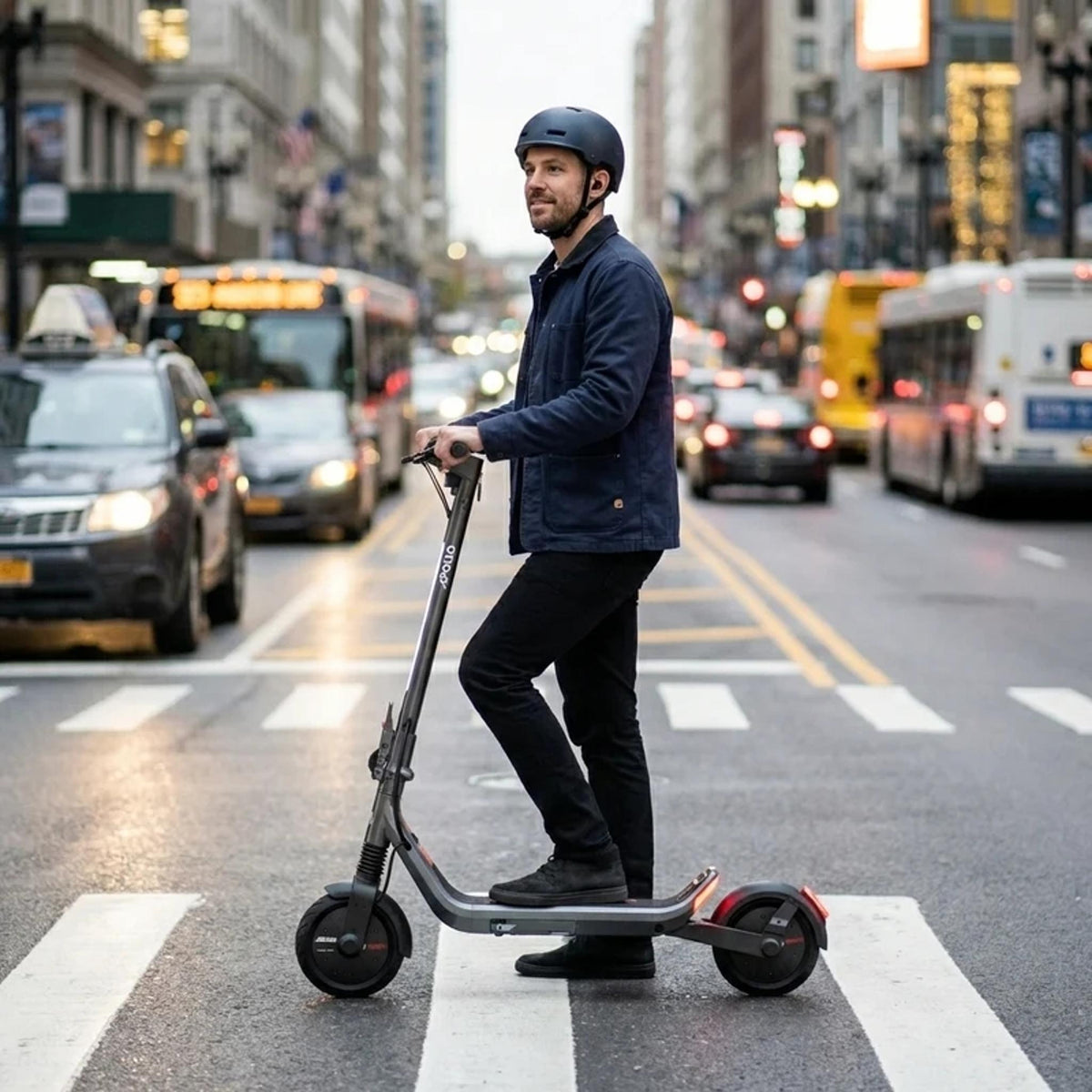 Apollo Go Stellar 48V Electric Scooter Space Grey/Black