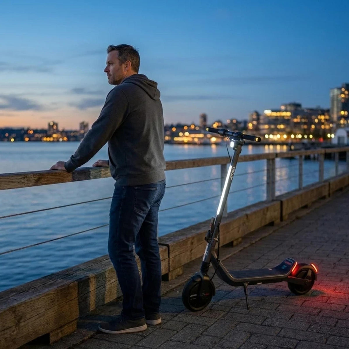 Apollo Go Stellar 48V Electric Scooter Space Grey/Black