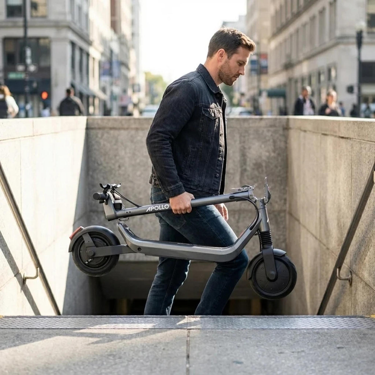 Apollo Go Stellar 48V Electric Scooter Space Grey/Black