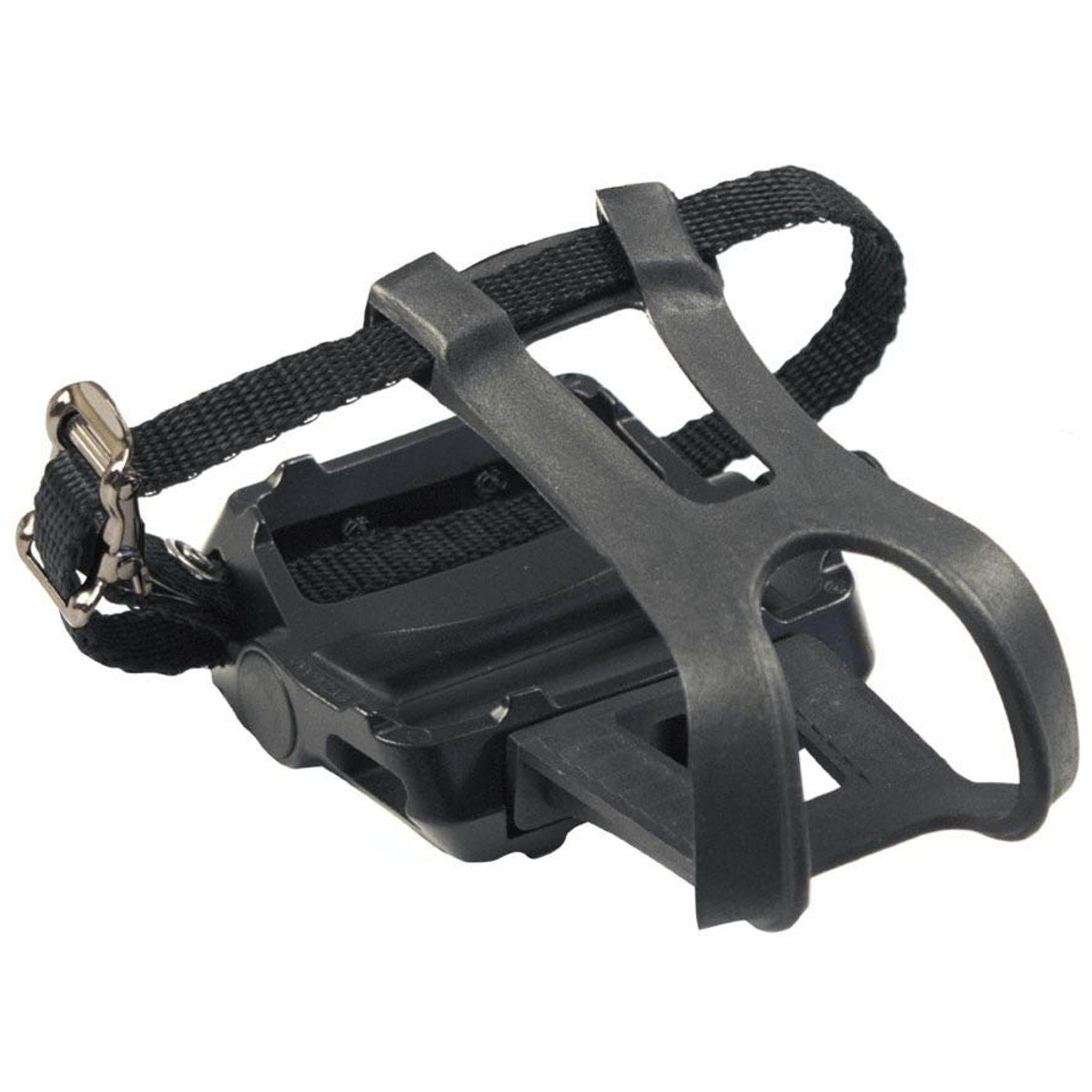 Azur Metal Pedal with Toe Cup & Strap Set