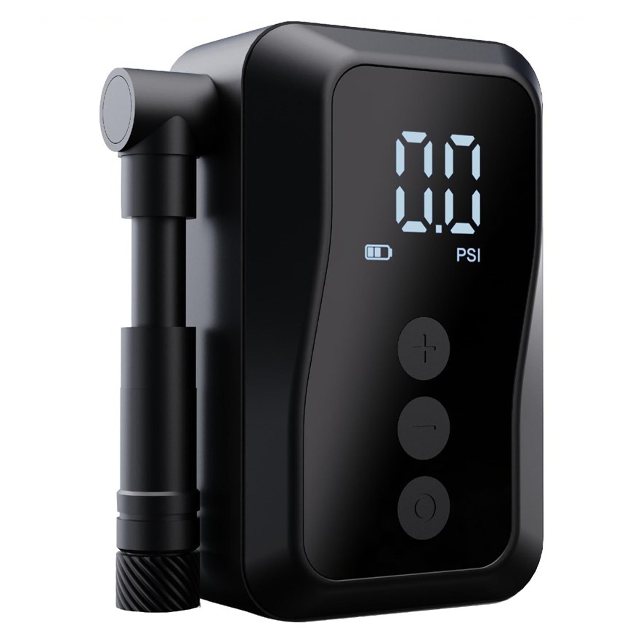 Azur Mini Electric Bike Tyre Pump V2 w/ Gauge