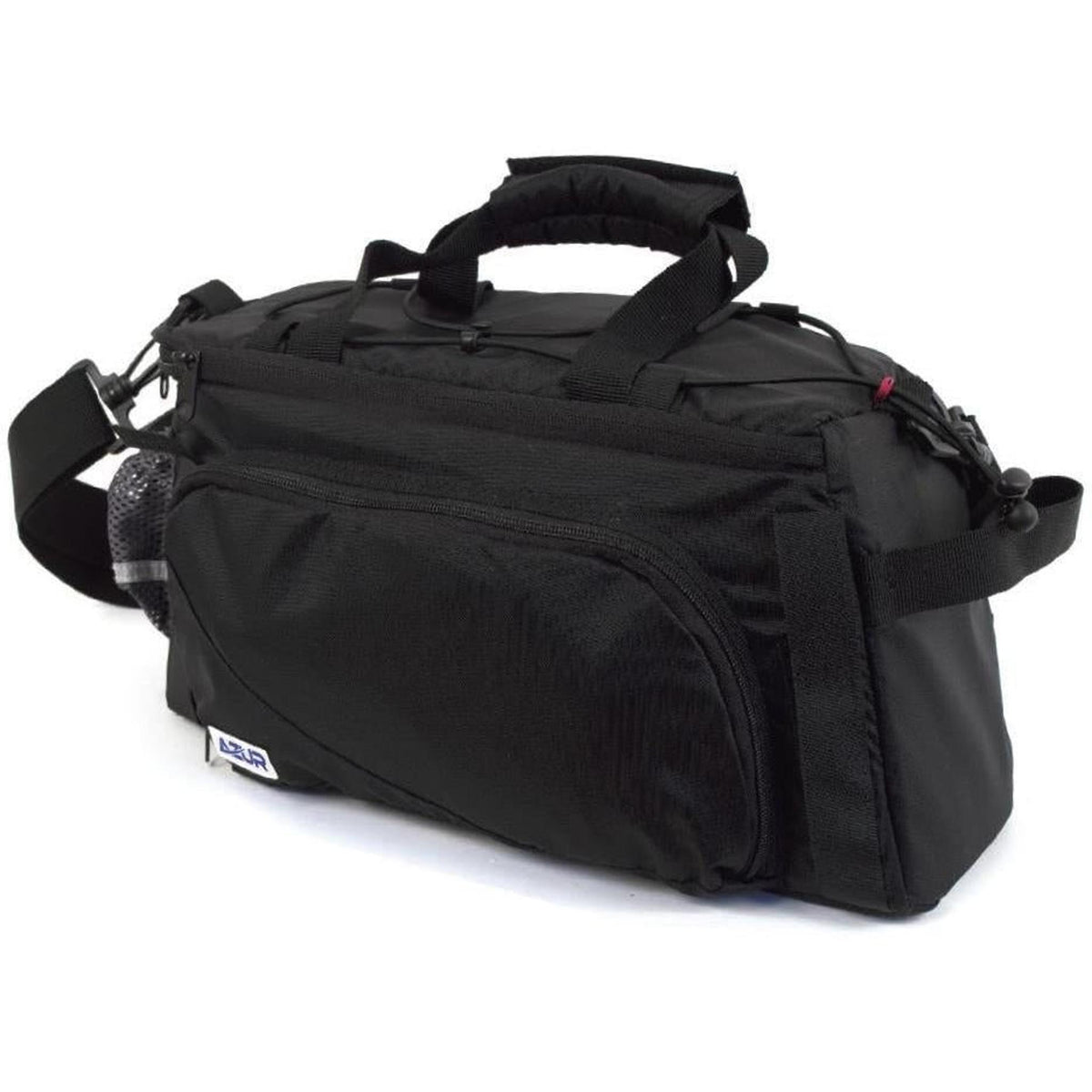 Azur Top Rack Expandable Trunk Bag 11.7L Black – 99bikes.co.nz
