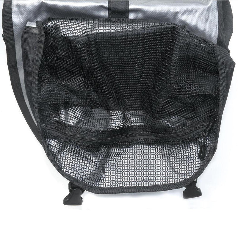 Azur Waterproof Pannier Set (2 x 21L) Black/Silver