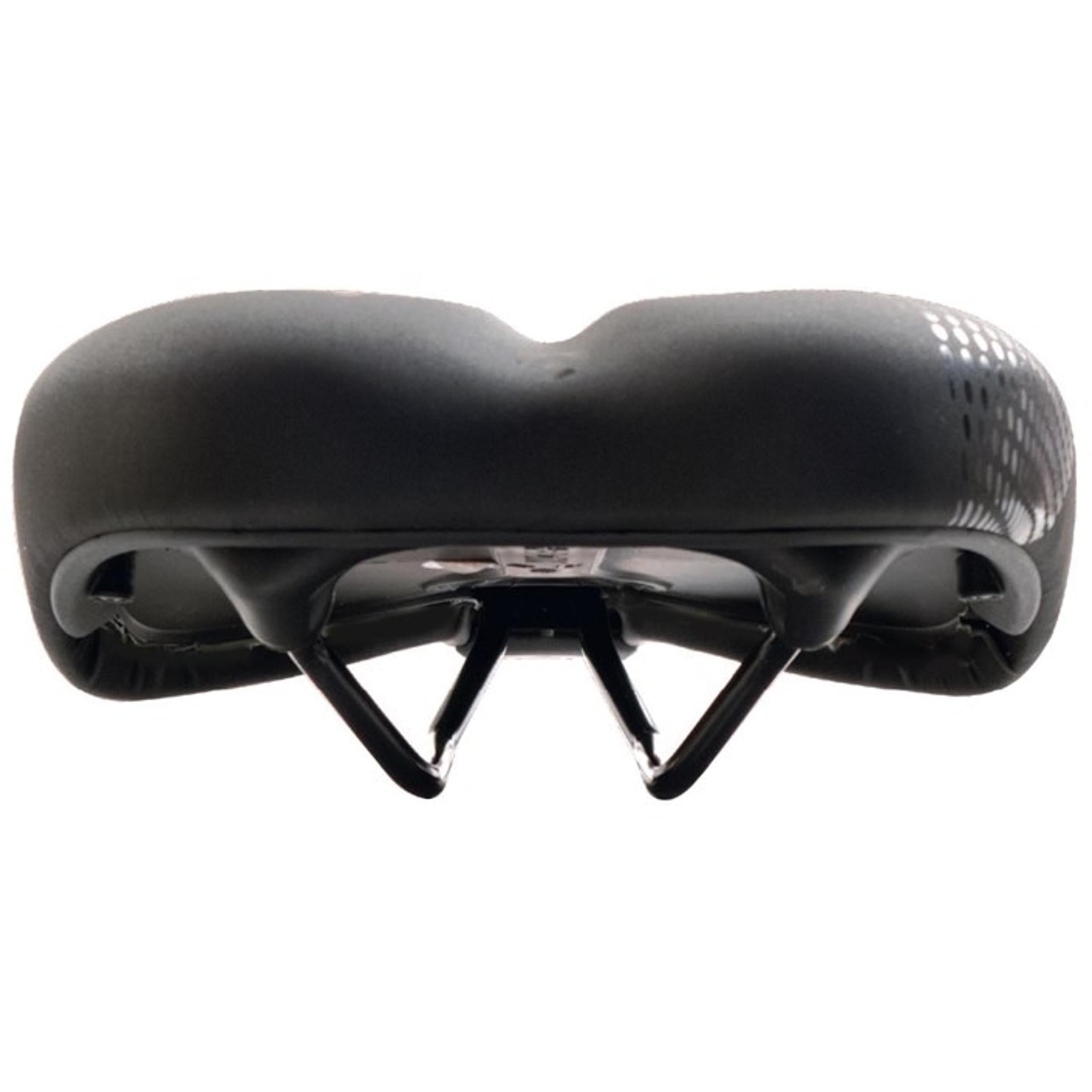 Azur Xi Memory Foam Saddle Black