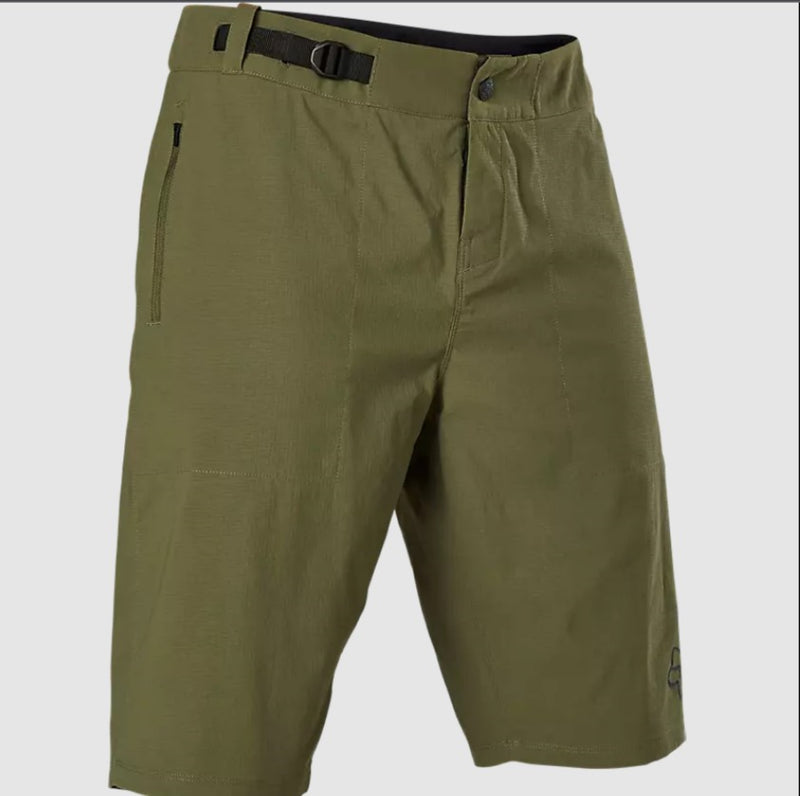 Fox Ranger MTB Shorts With Liner Olive Green
