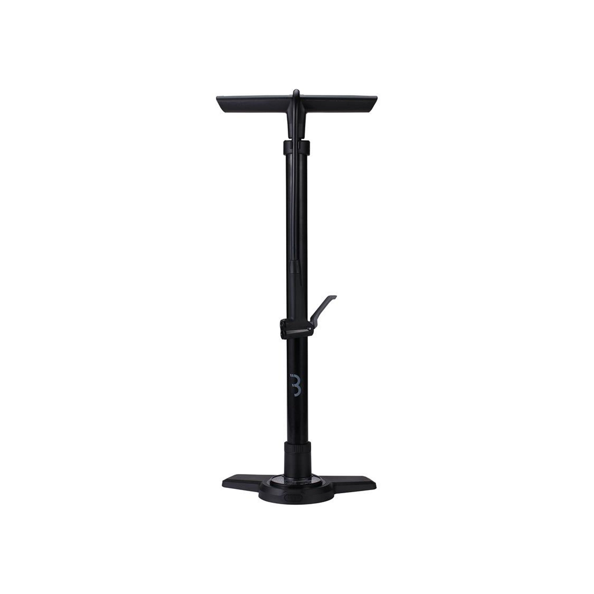 BBB 'AIRBOOST' Floorpump Black (DualHead Valve)