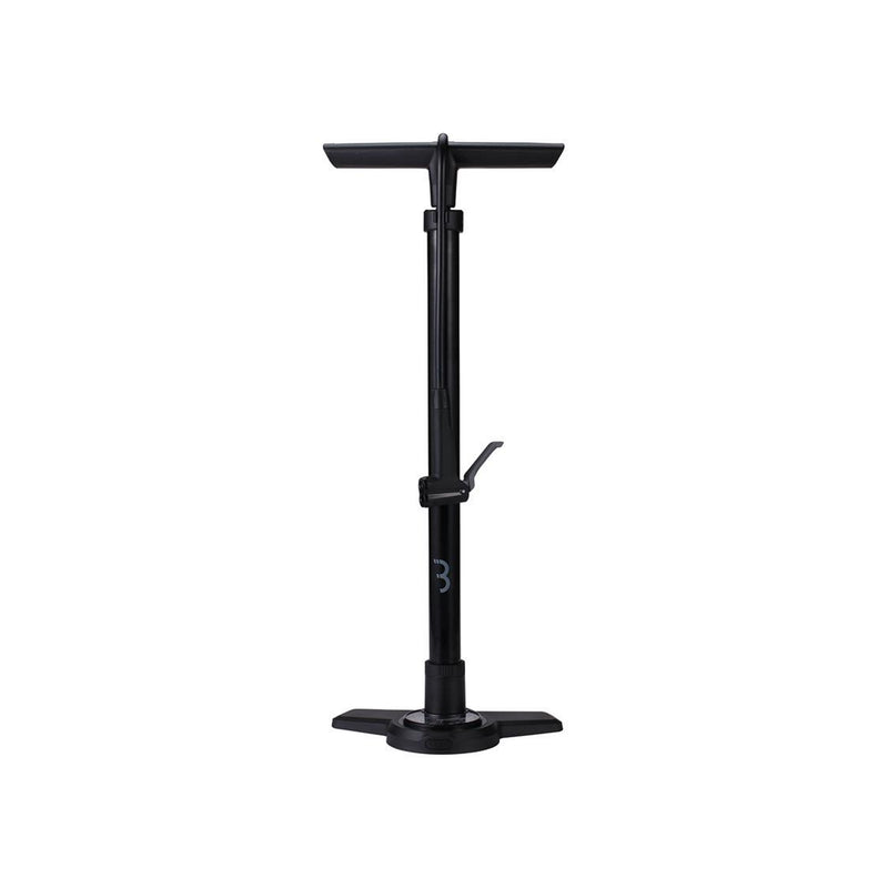 BBB 'AIRBOOST' Floorpump Black (DualHead Valve)