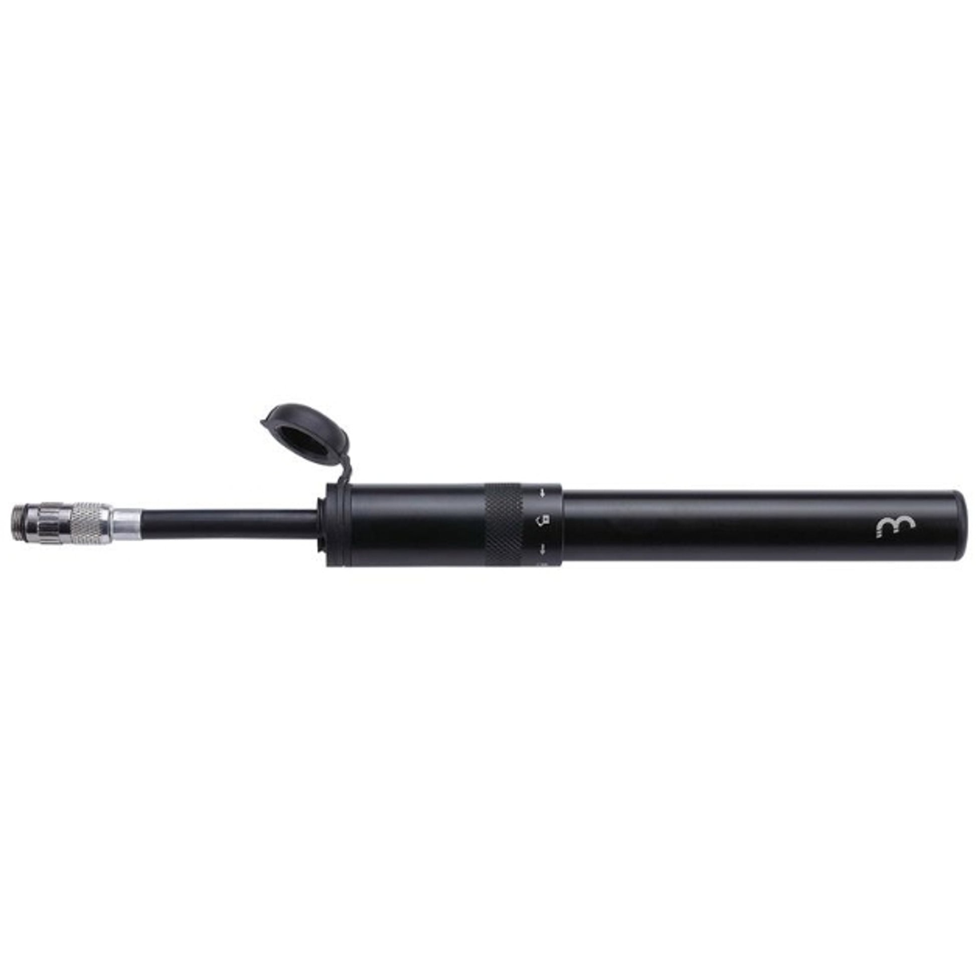 BBB Easyroad Minipump Black Aluminum 185mm 130Psi