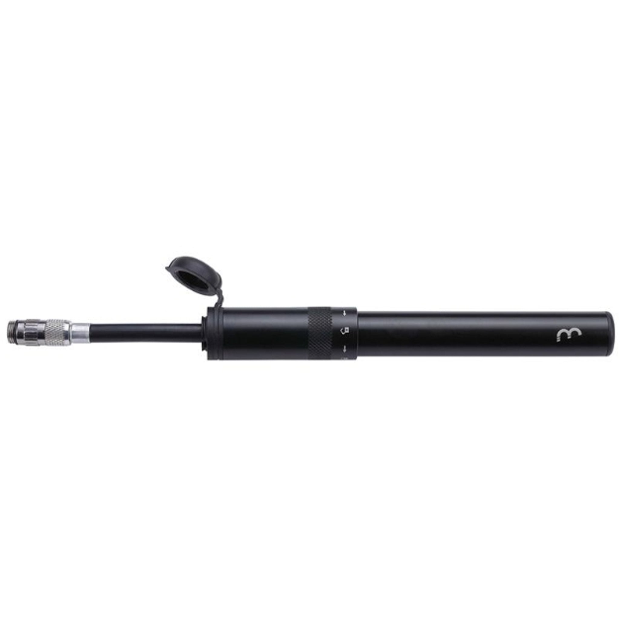 BBB Easyroad Minipump Black Aluminum 185mm 130Psi