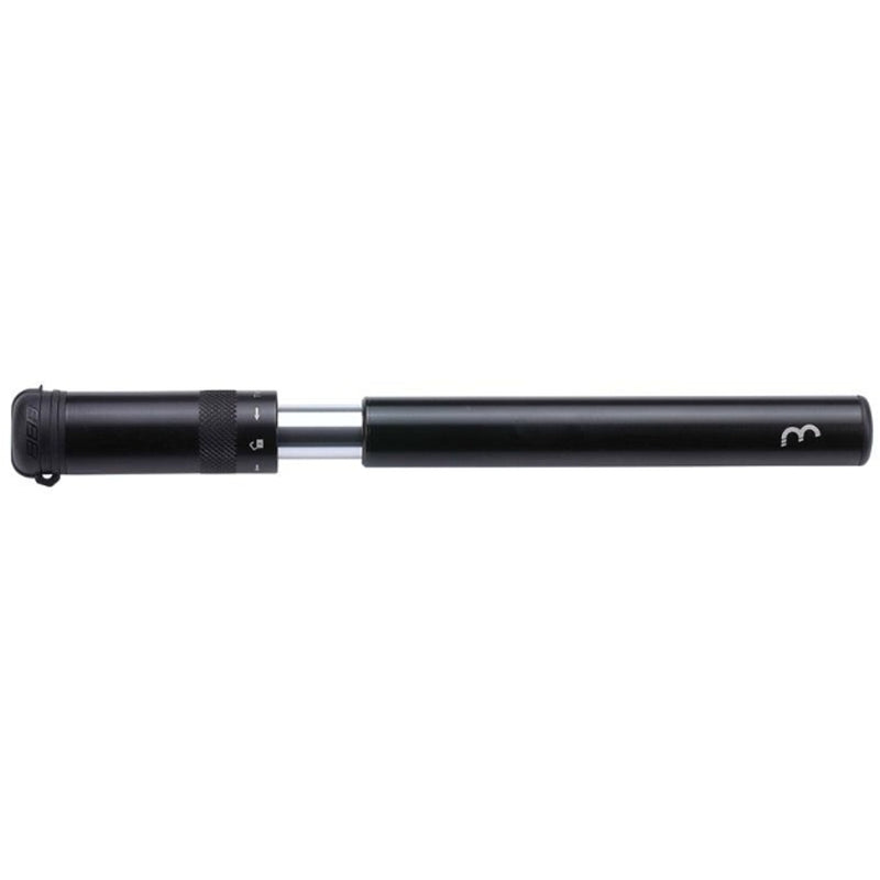 BBB Easyroad Minipump Black Aluminum 185mm 130Psi