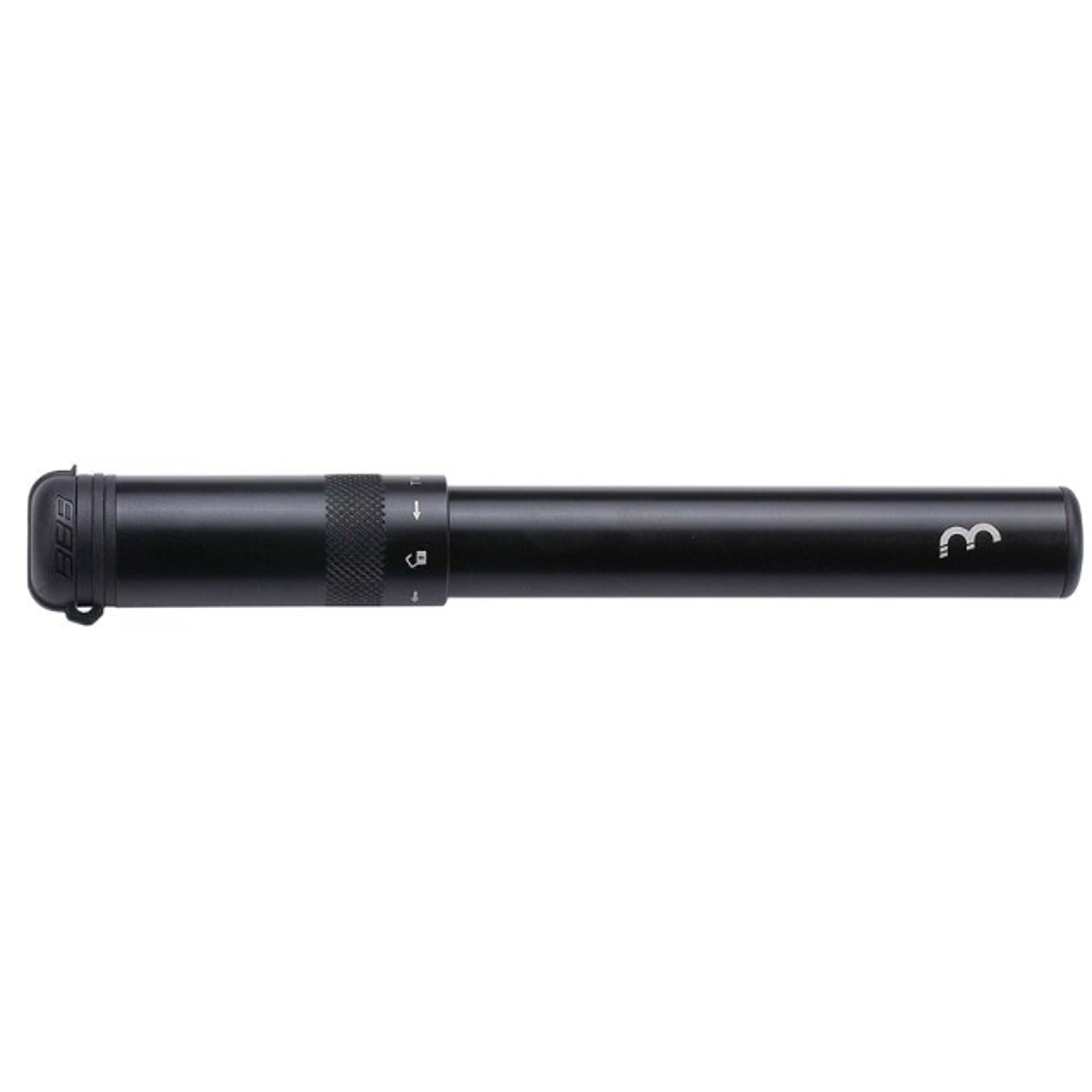 BBB Easyroad Minipump Black Aluminum 185mm 130Psi
