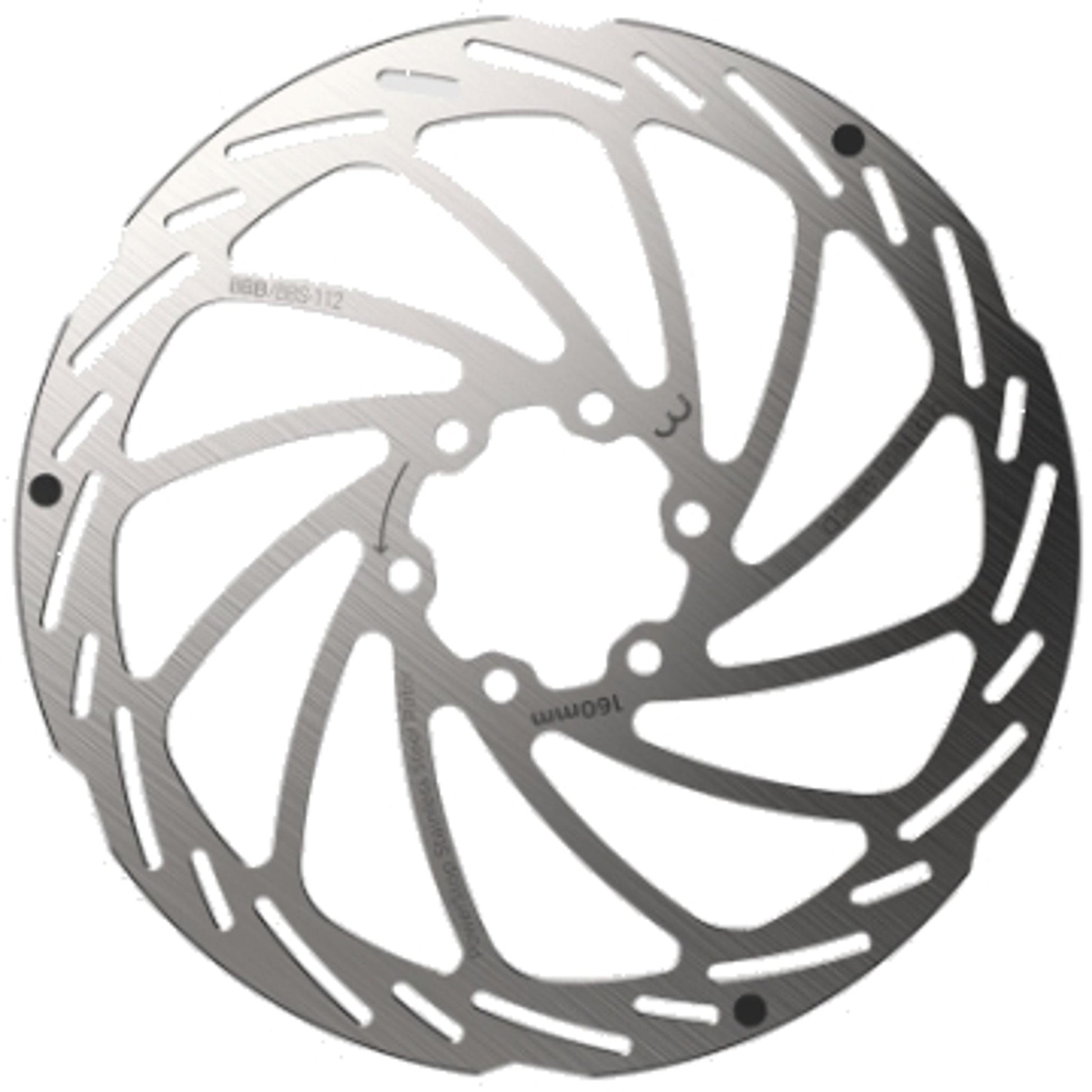 BBB Powerstop V2 Brake Rotor 160mm 6 Bolt
