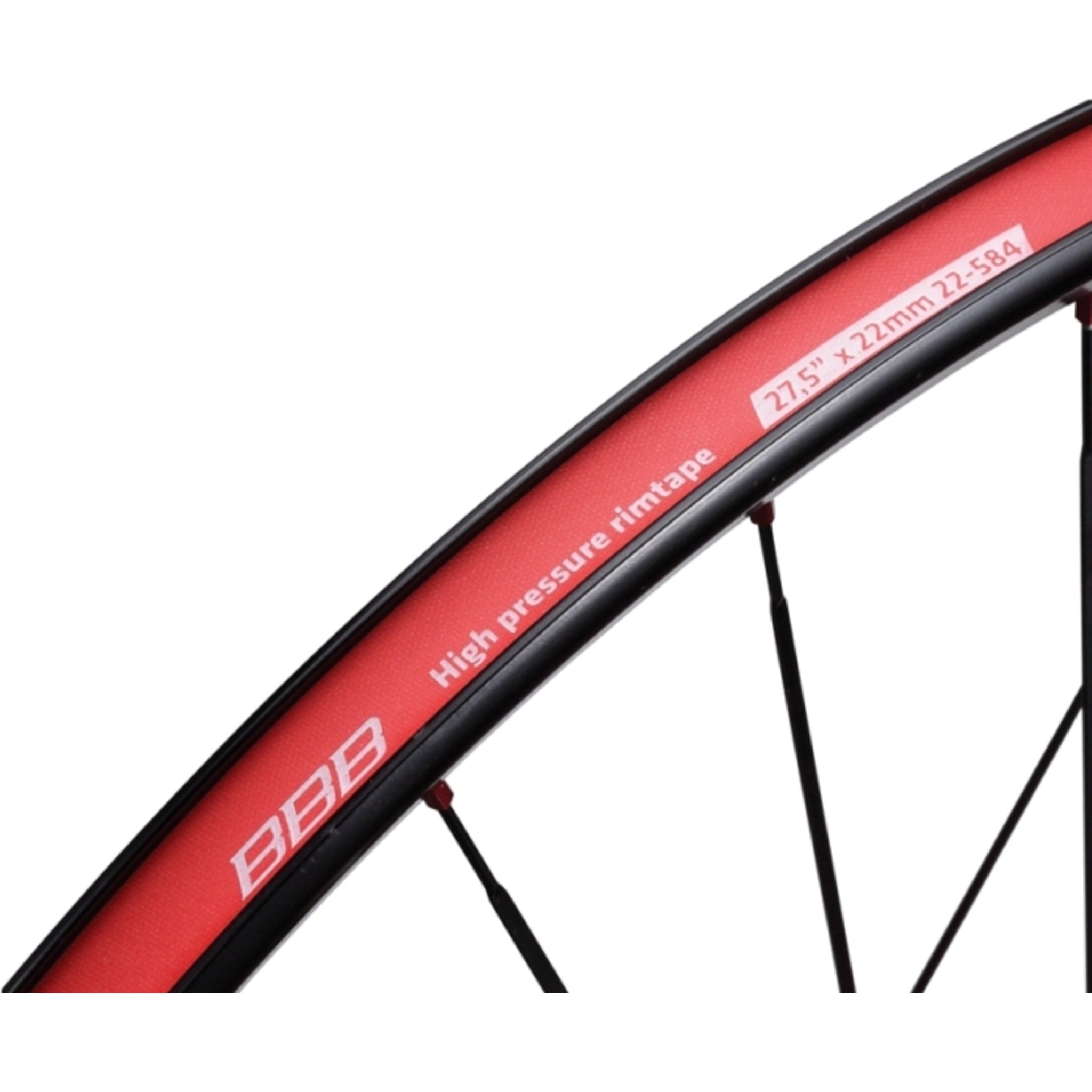 BBB Rimtape Nylon Hp 27.5 x 22mm (22-584) 2Pc