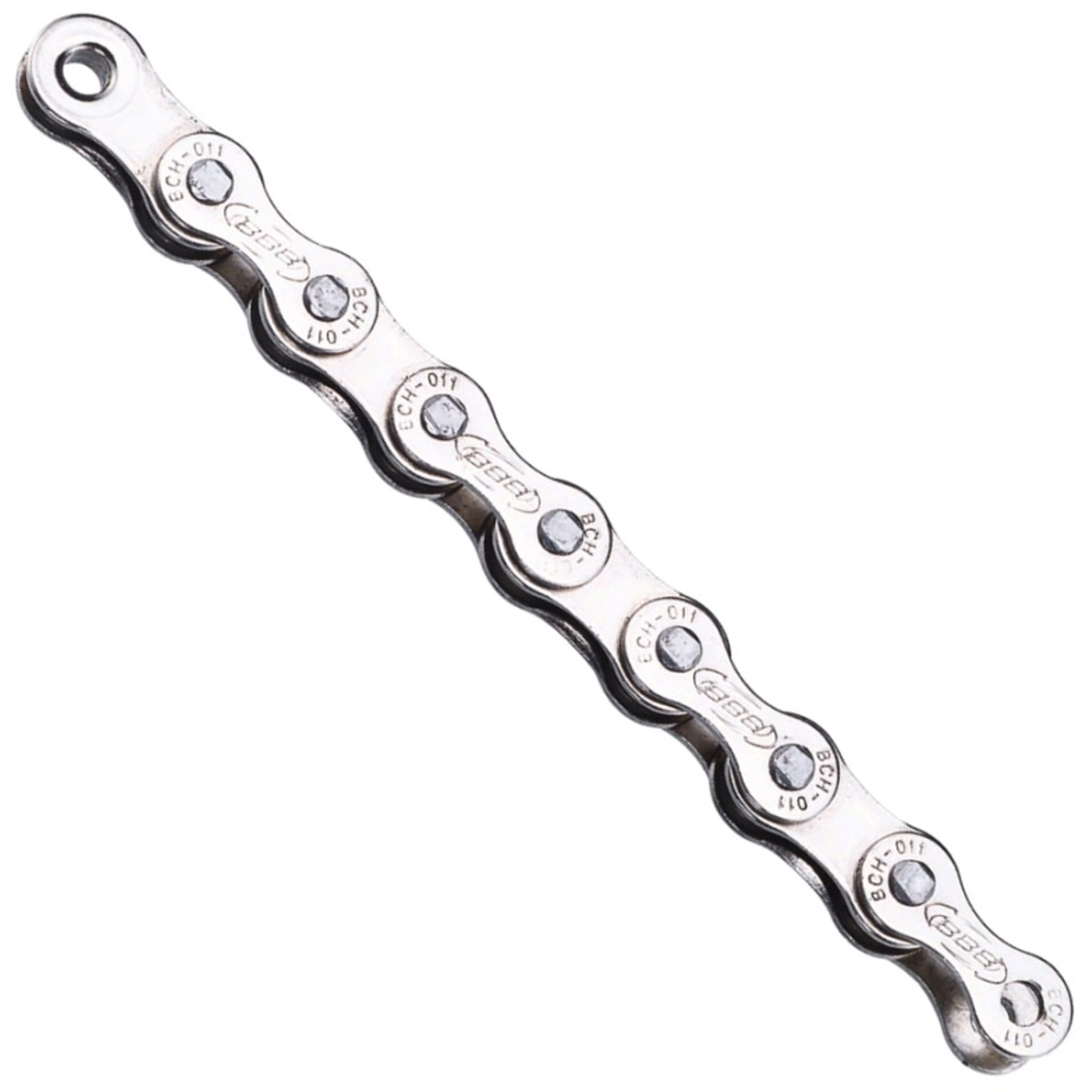 BBB Singleline Single Speed Chain 1/2 x 1/8" 114 Links Nickel