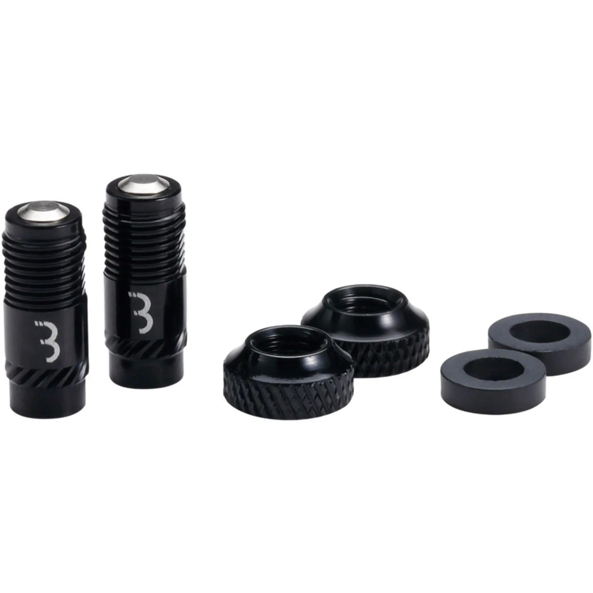 BBB Cycling CoreCap Tubeless Valve Cap 2-Piece Black