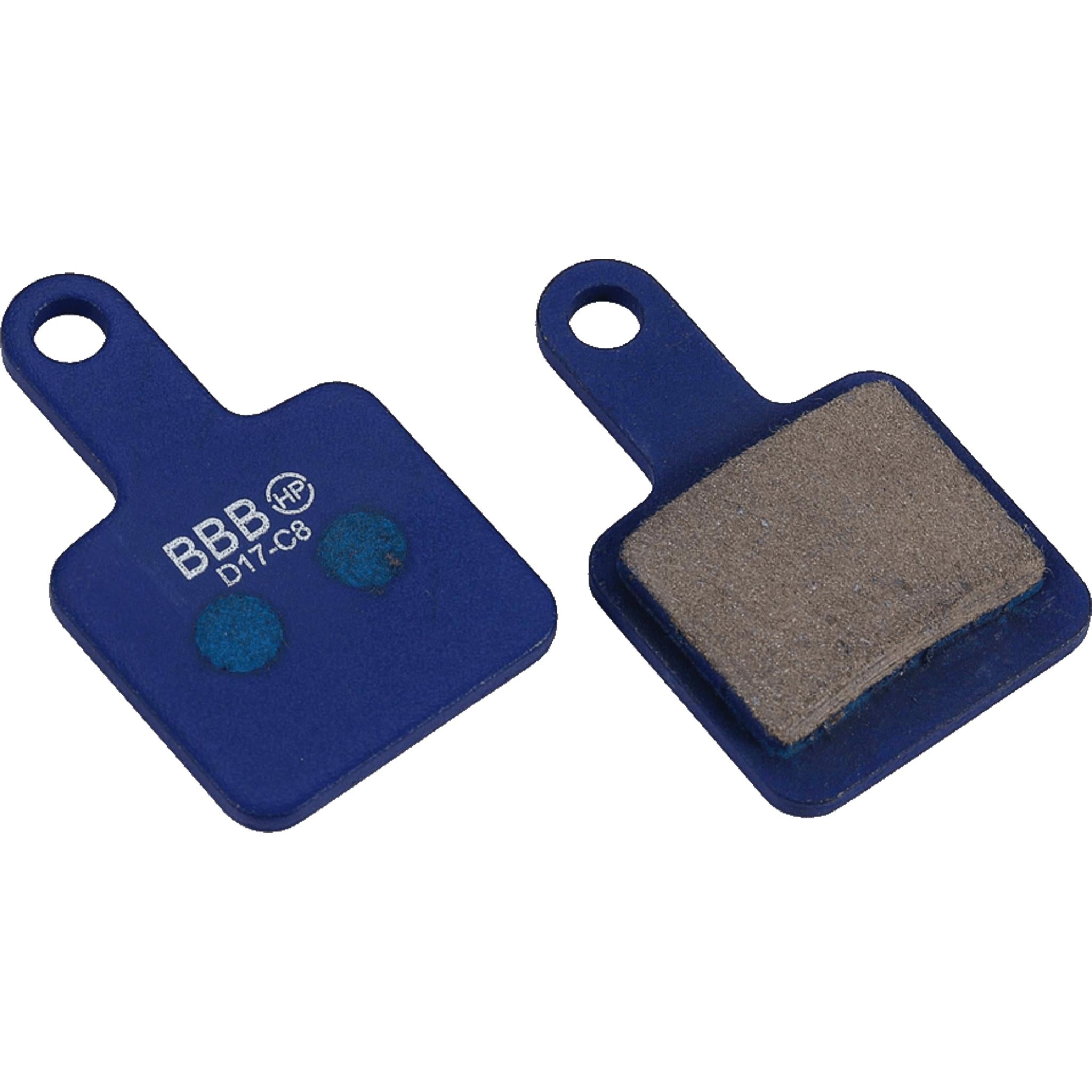 BBB DiscStop BBS-77 Organic Disc Brake Pads for Tektro Auriga Blue