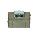 Basil B-Safe Commuter Office Bag With Nordlicht Light Olive Green (Includes Rain Cover)