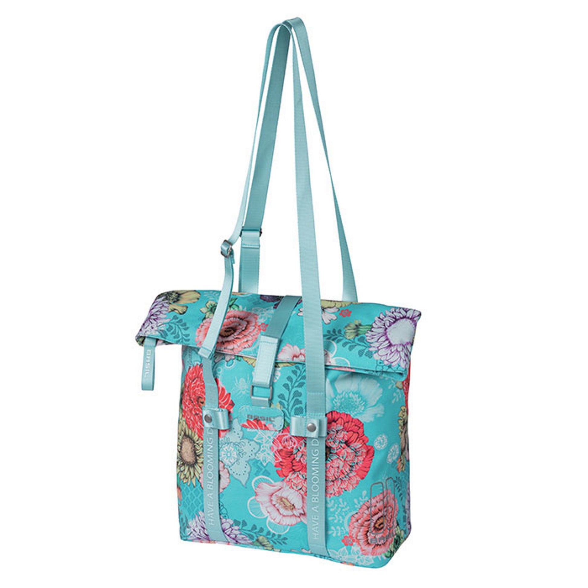 Basil Bloom Field Shopper Sky Blue